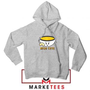 Miso Cute Sport Grey Hoodie