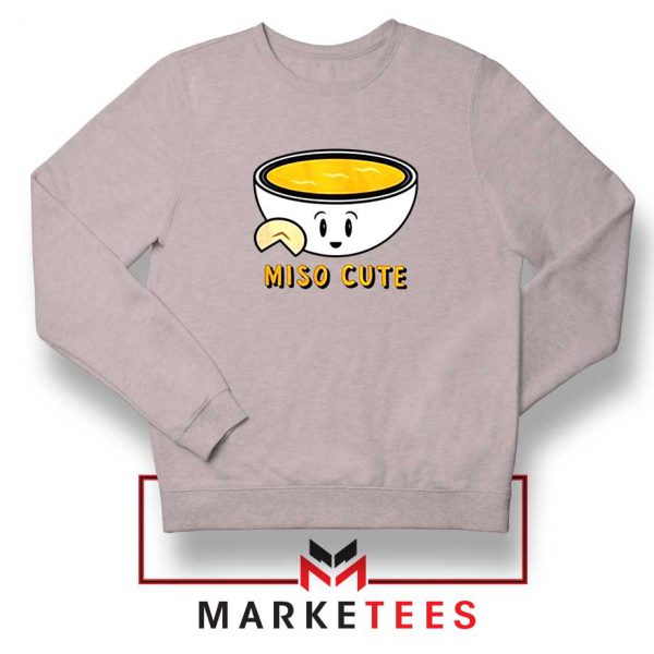 Miso Cute Sport Grey Sweatshirt