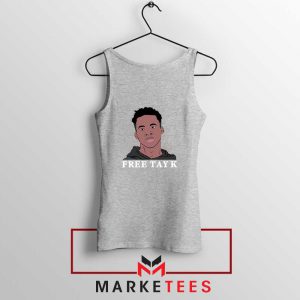 Rapper Free Tay K Sport Grey Tank Top