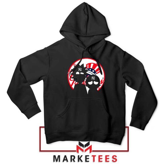 Cosmic Duo Yankees-Inspired Hoodie