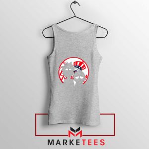 Rick and Morty New York Yankees Sport Grey Tank Top