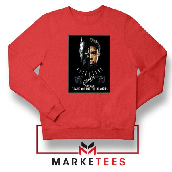 Rip Chadwick Boseman Red Sweatshirt