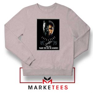 Rip Chadwick Boseman Sport Grey Sweatshirt