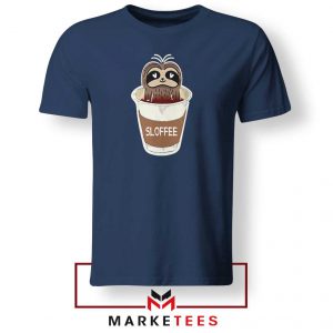 Sloffee Pocket Navy Blue Tshirt