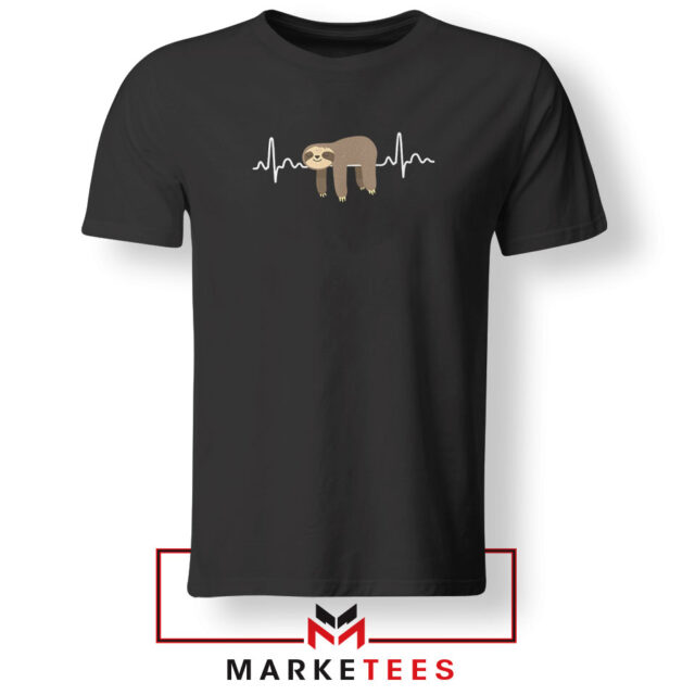 Sloth Lazy Heartbeat T-Shirt