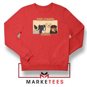 The Good Boys Red Sweatshirt