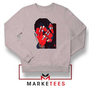 Travis Scott Artworks Sport Grey Sweatshirt