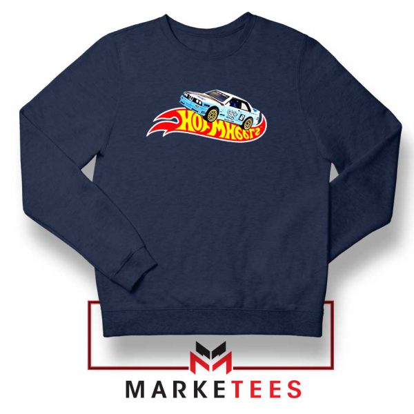 Travis Scott Hot Wheels Navy Blue Sweatshirt