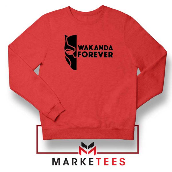 Wakanda Forever Red Sweatshirt