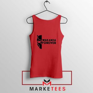 Wakanda Forever Red Tank Top