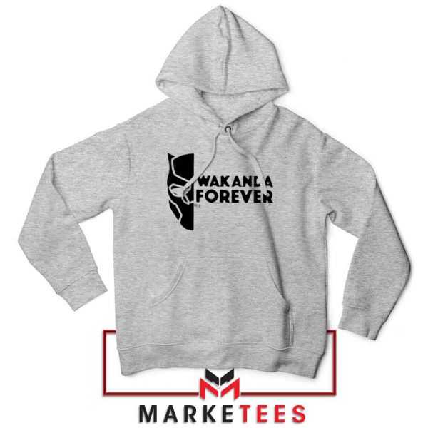 Wakanda Forever Sport Grey Hoodie