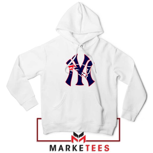 New England Patriots Yankees Mashup Hoodie