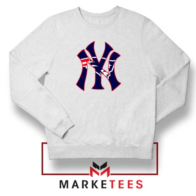 New York Yankees New England Patriots Sweatshirt - Passionately