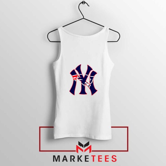 New York Yankees New England Patriots Tank Top - Passionately
