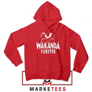 Africa Wakanda Forever Red Hoodie