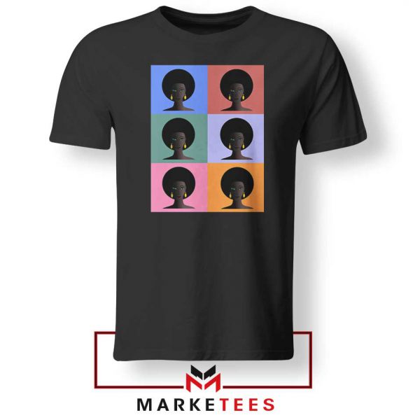 African American Black Tshirt