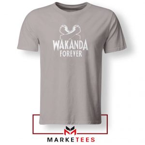 African Wankanda Foever Sport Grey Tshirt