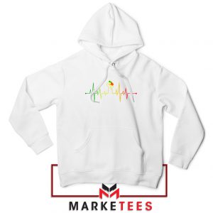 Black Power Heartbeat Hoodie