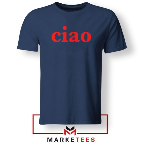 Ciao Italian Navy Blue Tshirt