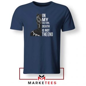 Death Is Not The End Navy Blue Tshirt