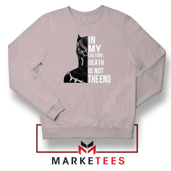 Death Is Not The End Sport Grey Sweatshirt