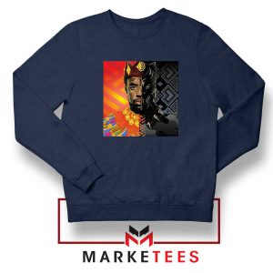 Man Of Wakanda Navy Blue Sweatshirt