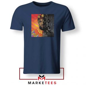 Man Of Wakanda Navy Blue Tshirt