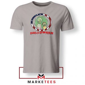 Morty Halloween Sport Grey Tshirt