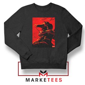 Mulan Desgin Poster Black Sweatshirt