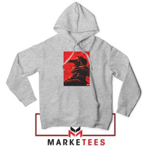 Mulan Desgin Poster Sport Grey Hoodie