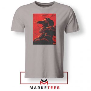 Mulan Desgin Poster Sport Grey Tshirt