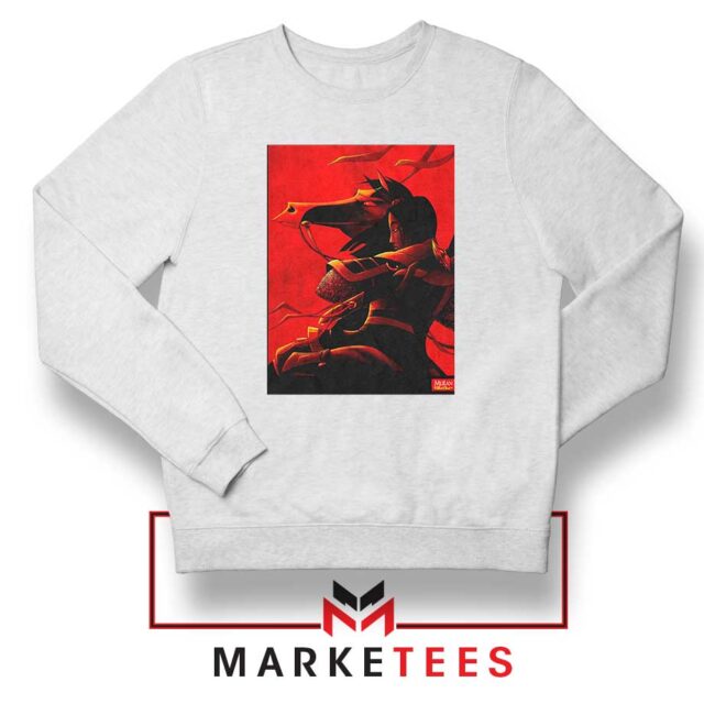 Mulan Desgin Poster Sweatshirt Disney Film - Exclusive