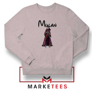 Mulan Princess Sport Grey Sweatshirt