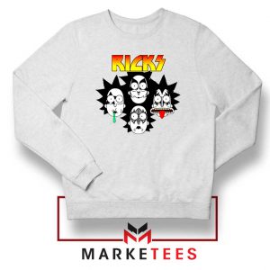 Rick And Morty Parody Of Kiss Sweatshirt