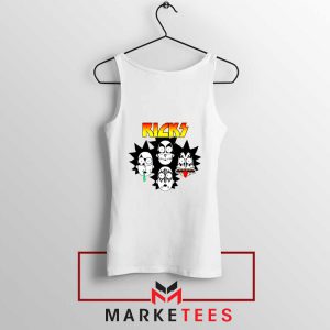 Rick And Morty Parody Of Kiss Tank Top