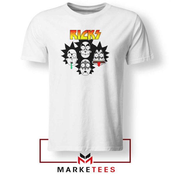 Rick And Morty Parody Of Kiss Tshirt