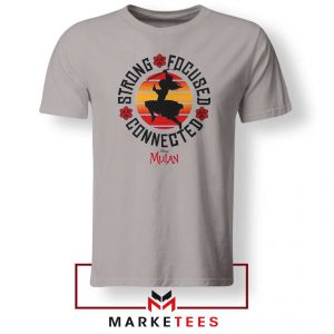 Strong Focused Connected Sport Grey Tshirt