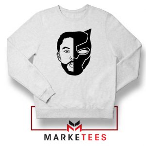 TChalla Face Silhouette Sweatshirt