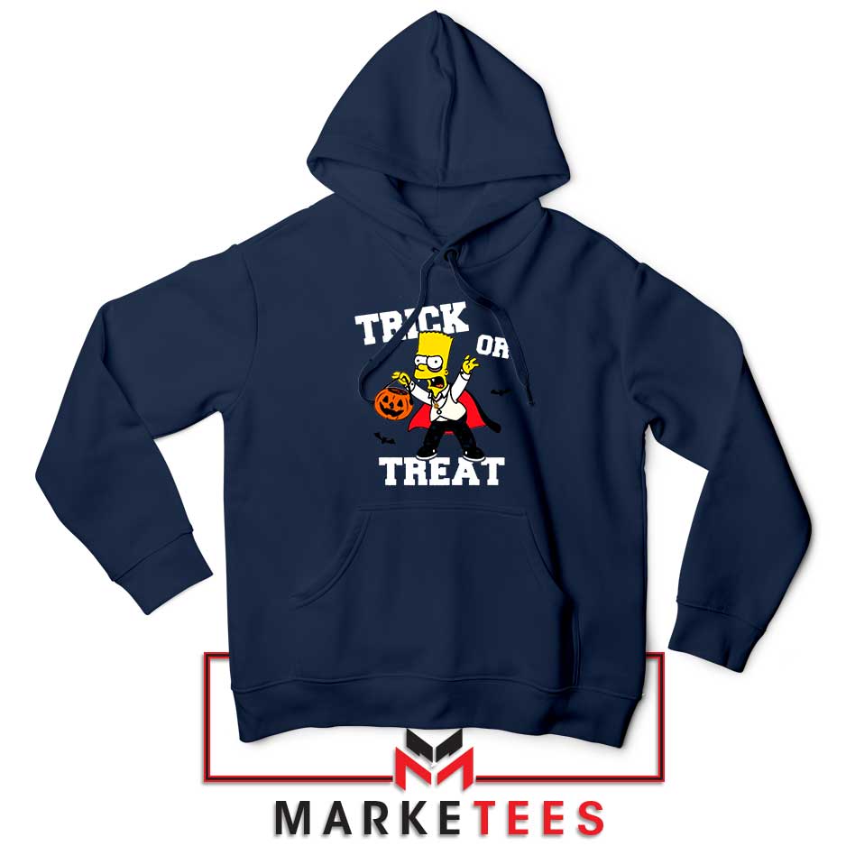 Trick Or Treat Bart Hoodie The Simpsons Halloween Hoodies 