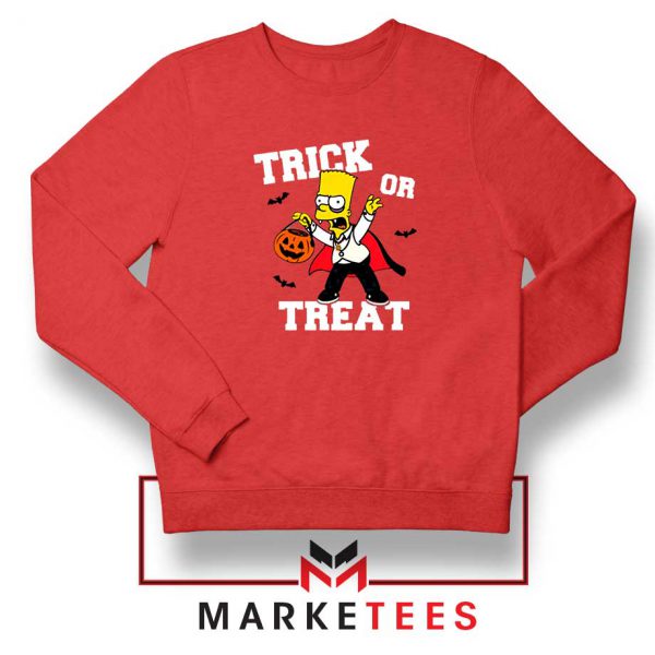 Trick Or Treat Bart Sweatshirt