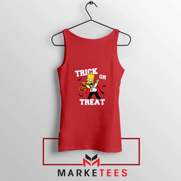 Trick Or Treat Bart Tank Top