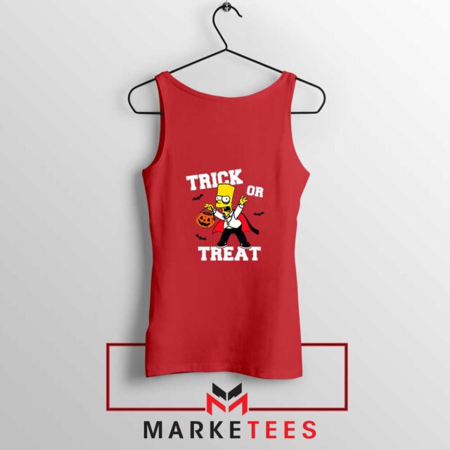 Trick Or Treat Bart Tank Top