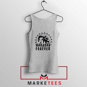 Wakanda Forever Movie Sport Grey Tank Top