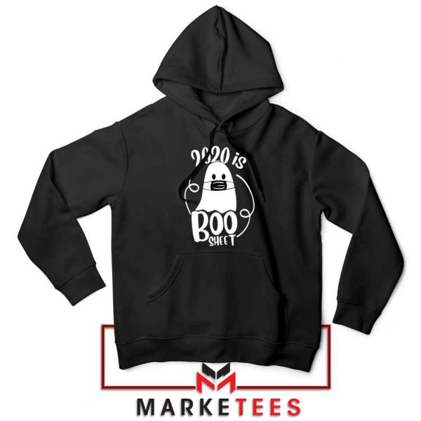 2020 Is Boo Sheet black Hoodie