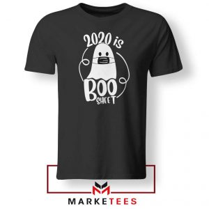 2020 Is Boo Sheet black Tshirt