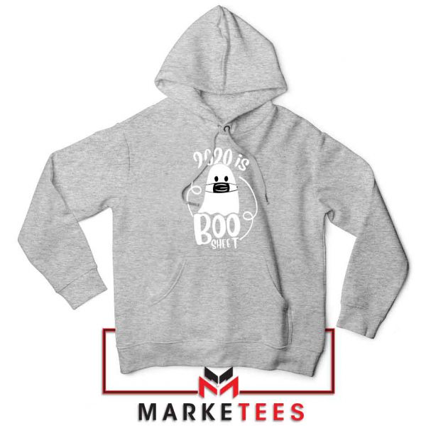 2020 Is Boo Sheet sport grey Hoodie