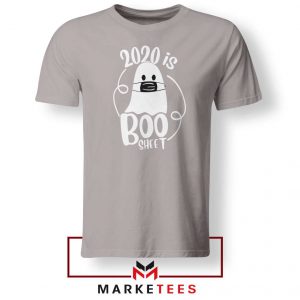 2020 Is Boo Sheet sport grey Tshirt