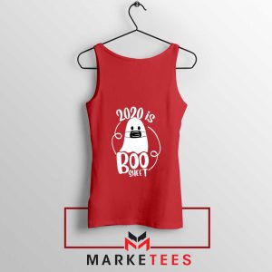 2020 Is Boo red Sheet Tank Top Best Funny