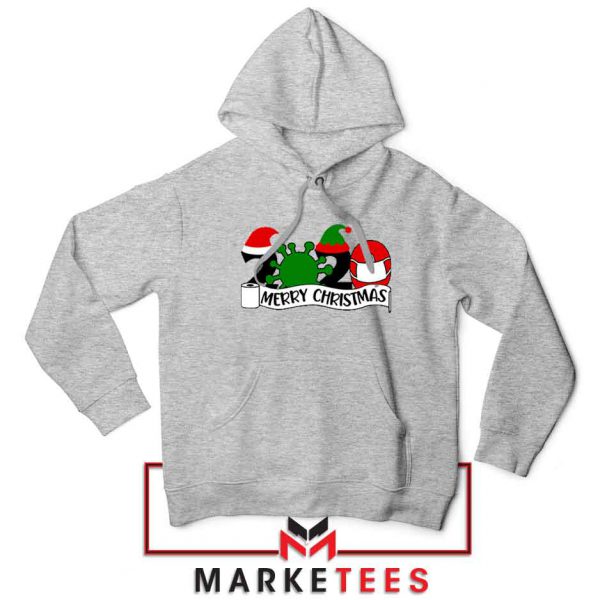 2020 Merry Christmas Sport Grey Hoodie