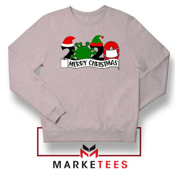 2020 Merry Christmas Sport Grey Sweatshirt